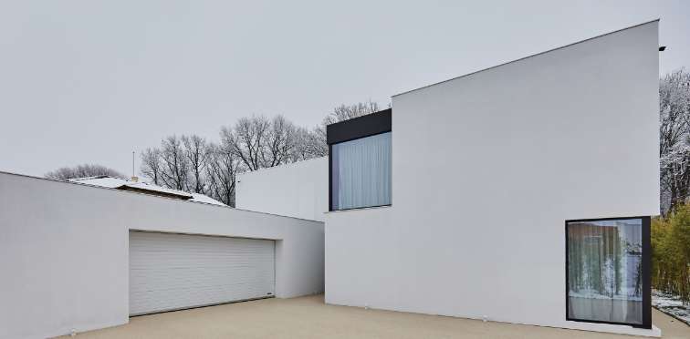 Modernes Haus - Außenansicht